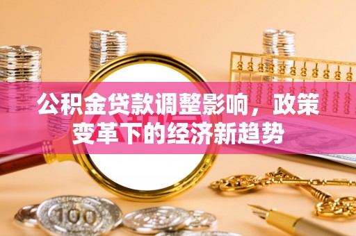 卫东公积金贷款调整影响，政策变革下的经济新趋势
